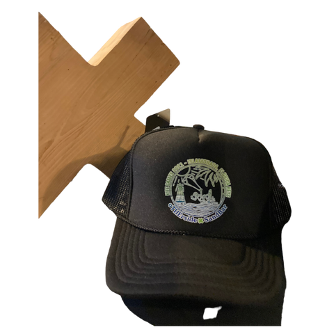 Otherside Boardsports Kite Games Trucker Hat - Black