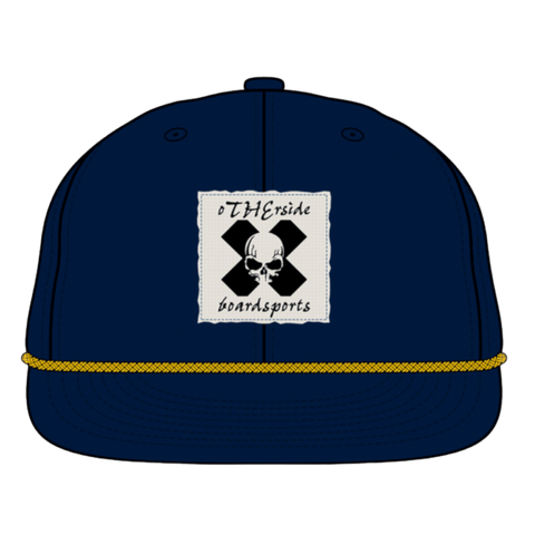 Otherside Skull n X Hat - Navy