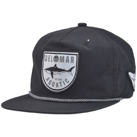 Red Rum Del Mar Unconstructed Strapback Hat - Great White Shark