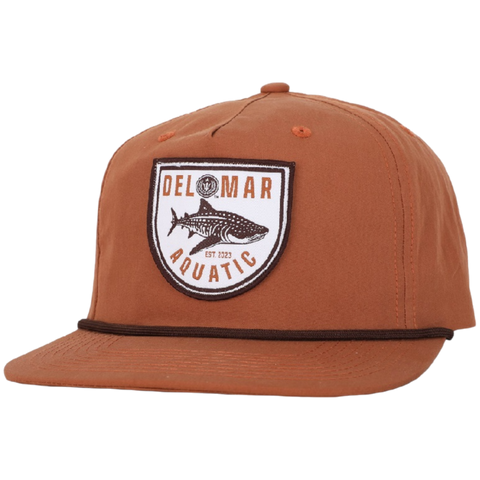 Red Rum Del Mar Unconstructed Strapback Hat - Whale Shark