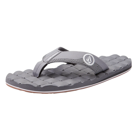 Volcom Recliner Sandal - Light Grey