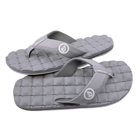 Volcom Recliner Sandal - Light Grey