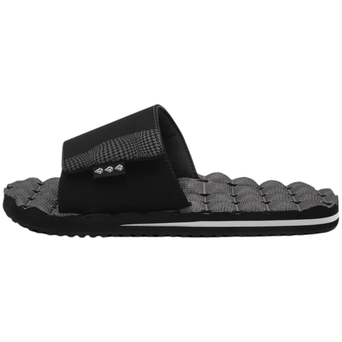 Volcom Recliner Slide - Black and White