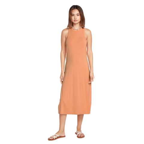 Volcom Stonelight Dress - Clay