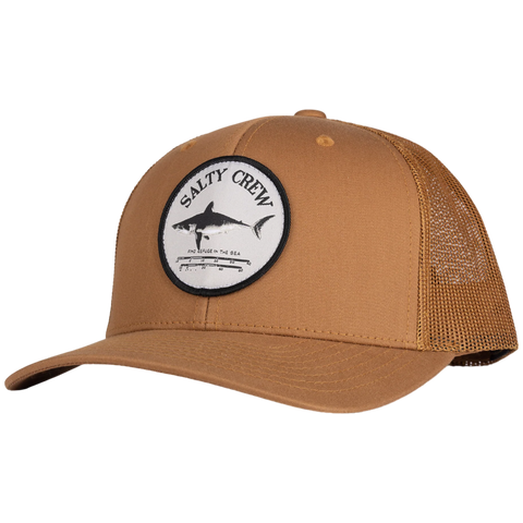 Salty Crew Bruce Retro Trucker Hat - Camel