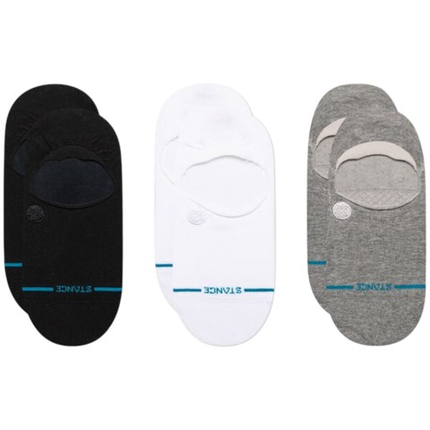 Stance No Show Icon Socks 3 Pack - Tri Color