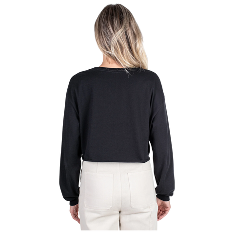 Jetty Crush Cropped Long Sleeve Tee