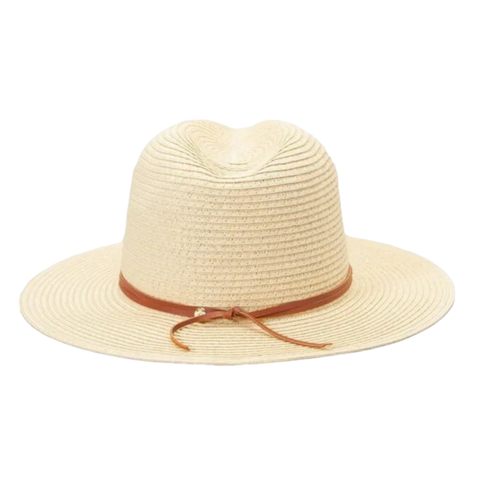 Rusty Gisele Straw Hat - Cream