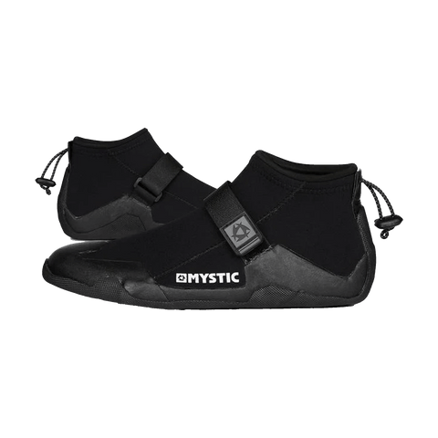 Mystic 3mm Round Toe Star Bootie - Black