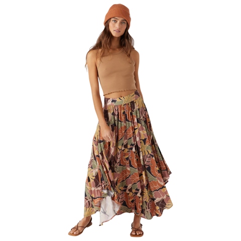 O'neill Marnie Maxi Skirt - Siren Abstract