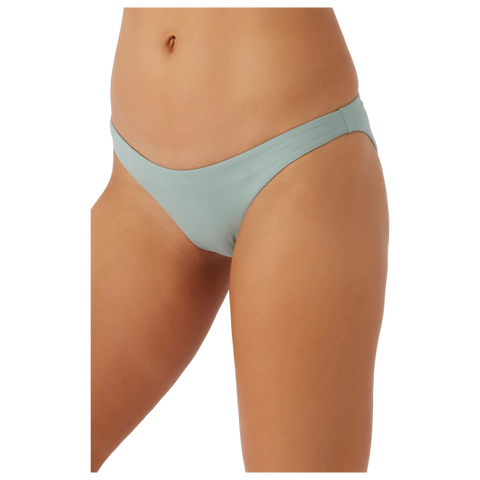 O'neill Saltwater Solid Rockley Bikini Bottom - Silver Blue