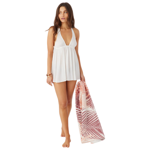 O'neill Saltwater Solids Sarah Coverup - Vanilla