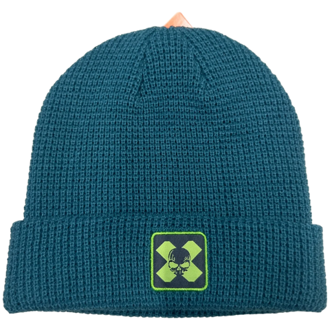 Otherside Waffle Knit Beanie - Mineral blue