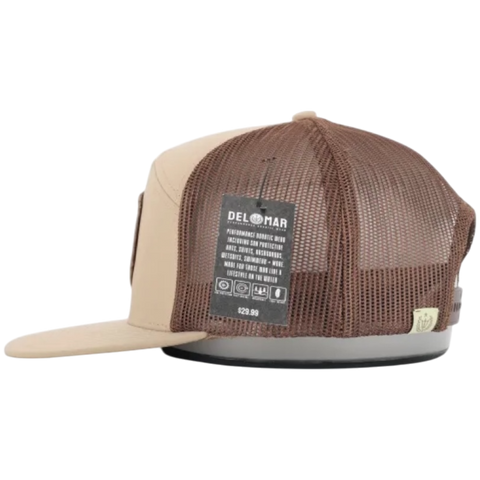 Red Rum Mesh Back Fishing Hat - Lobster