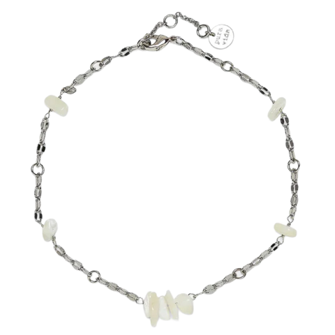 Pura Vida Sea Treasure Anklet - Silver