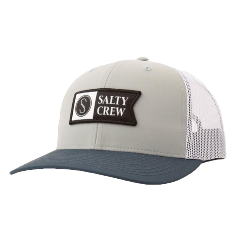 Salty Crew Pinnacle 2 Retro Trucker - Sage/Indigo