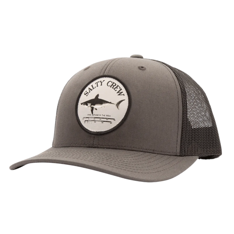 Salty Crew Bruce Retro Trucker Hat - Charcoal/Black