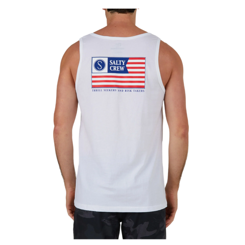 Salty Crew Freedom Flag Tank