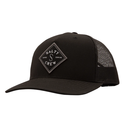 Salty Crew Boys Sealine Retro Trucker Hat - Black