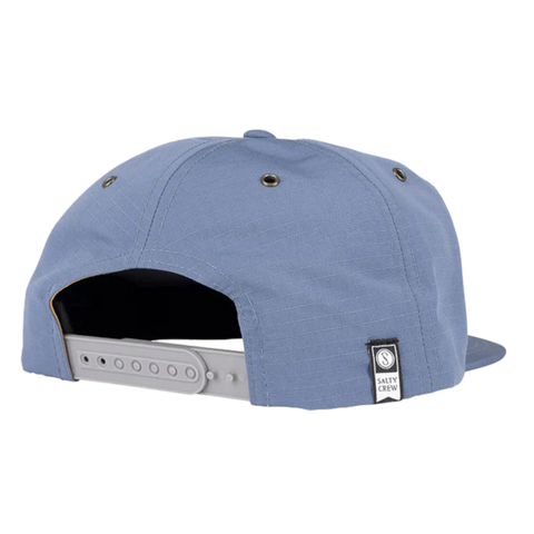 Salty Crew Tippet Rip 5 Panel Hat - Slate