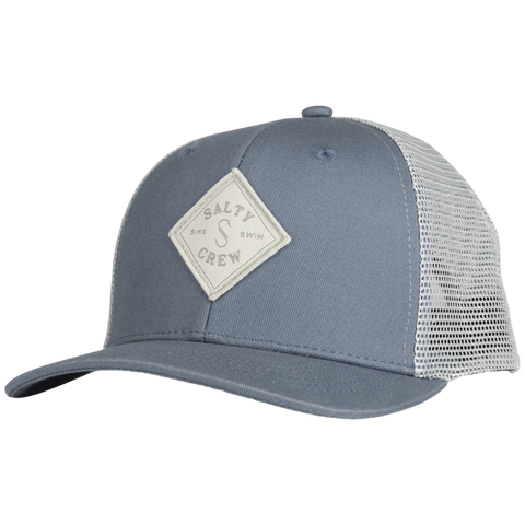 Salty Crew Boys Sealine Retro Trucker Hat - Slate