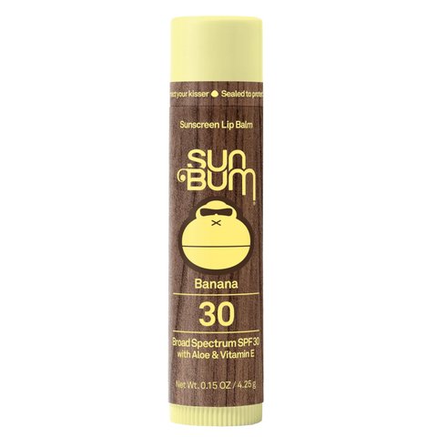 Sun Bum Sunscreen Lip Balm SPF 30 - Banana