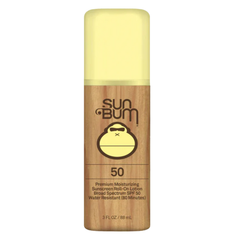 Sun Bum Original SPF 50 Roll On Sunscreen Lotion 3 Oz