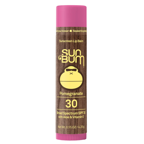 Sun Bum Sunscreen Lip Balm SPF 30 - Pomegranate