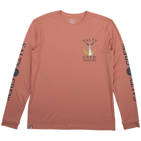 Salty Crew Tailed Sunshirt - Coral