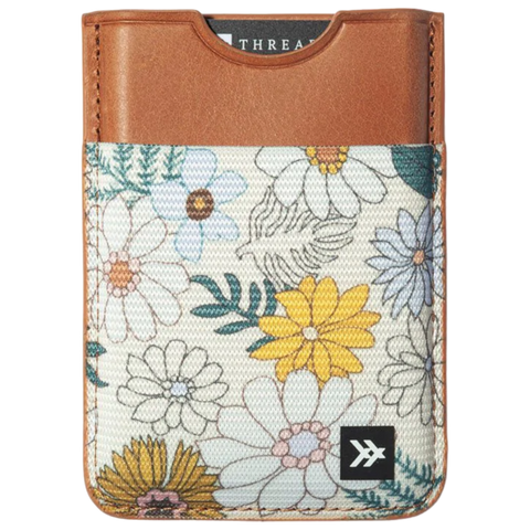 Thread Magnetic Phone Wallet - Blossom