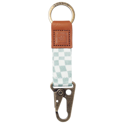 Thread Keychain Clip - Jupiter (Aqua)