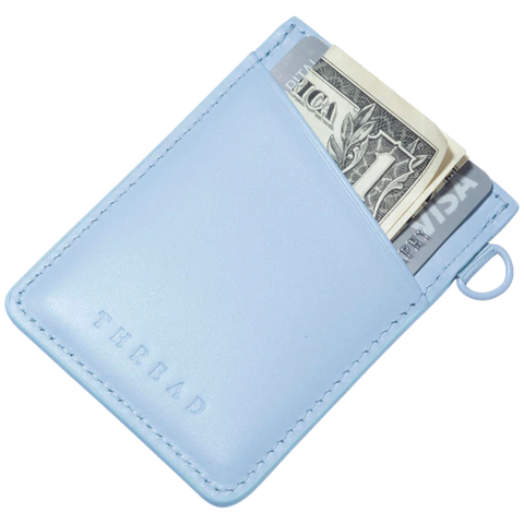 Thread Vertical Wallet - Surf Blue