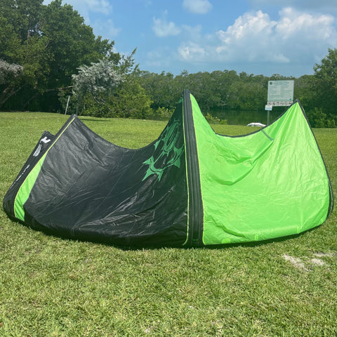 USED Slingshot RPX V1 12m 2021 Kite - Green