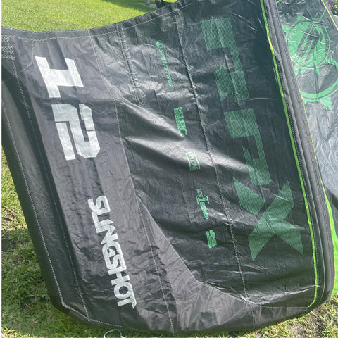 USED Slingshot RPX V1 12m 2021 Kite - Green