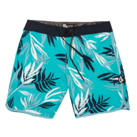 Volcom Bleeding Leaf MOD Tech Trunks - Electric Blue