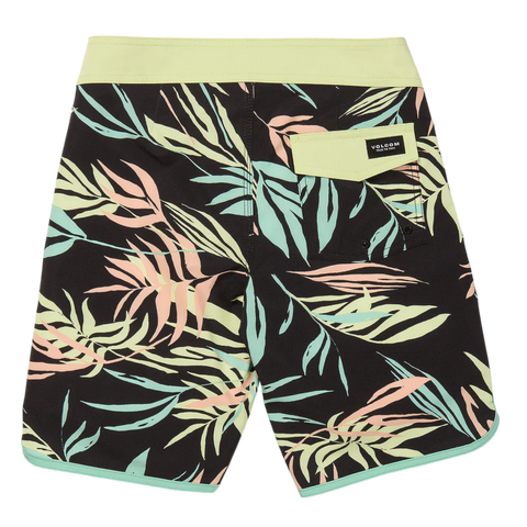 Volcom Boys Bleeding Leaf Trunks - Black