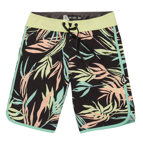 Volcom Boys Bleeding Leaf Trunks - Black