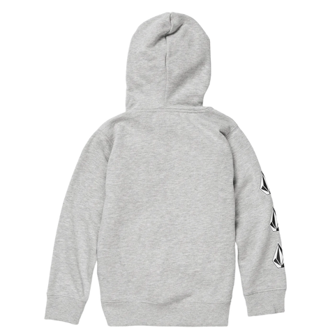 Volcom Boys Iconic Stone Pull Over - Heather Grey