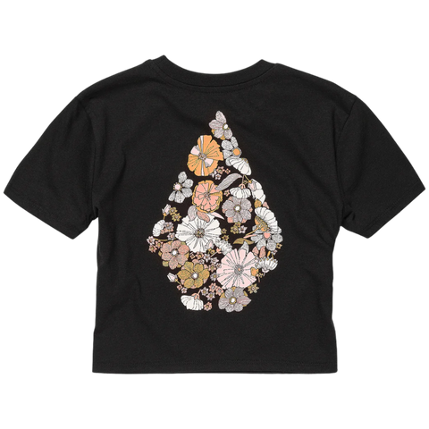 Volcom Girls Pocket Dial Tee - Black