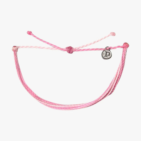 Pura Vida Charity Bracelet- Boarding for Breast Cancer