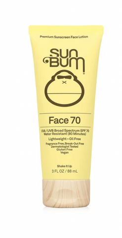 Sun Bum Face Lotion SPF 70 3 Oz
